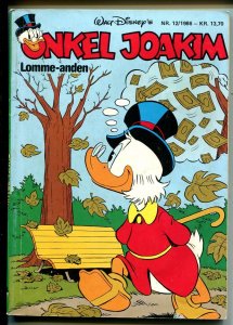 Onkel Joakim #12 1986-Disney-Danish-Uncle Scrooge-Carl Barks-Mickey Mouse-VG