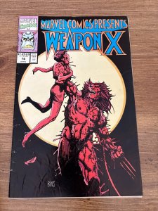 Marvel Comics Presents # 76 FN Comic Book Weapon X Wolverine X-Men Smith 6 J303