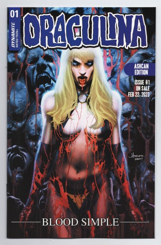 Draculina Blood Simple #1 Ashcan Edition (Dynamite, 2023) NM 