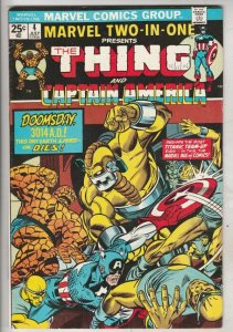 Marvel Two-In-One #4 (Jul-74) FN/VF+ High-Grade The Thing