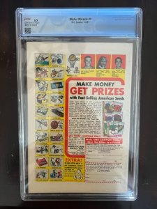 Mister Miracle #1 (1971) - CGC 6.5 - 1st Oberon
