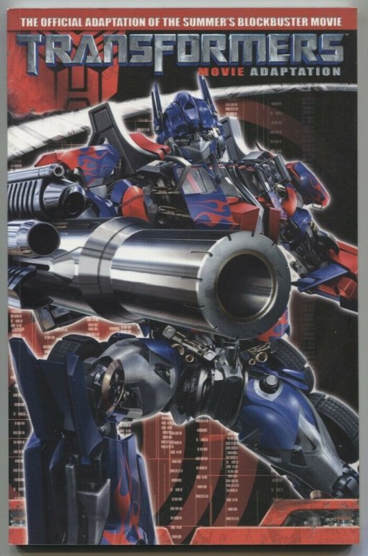 Transformers Movie Adapation Trade Paperback 2009