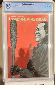 The Walking Dead #100 CBCS Graded 9.8 Barnes & Noble Exclusive Variant (2012)