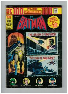 DC 100 PAGE SUPER SPECTACULAR DC-20 VG Batman