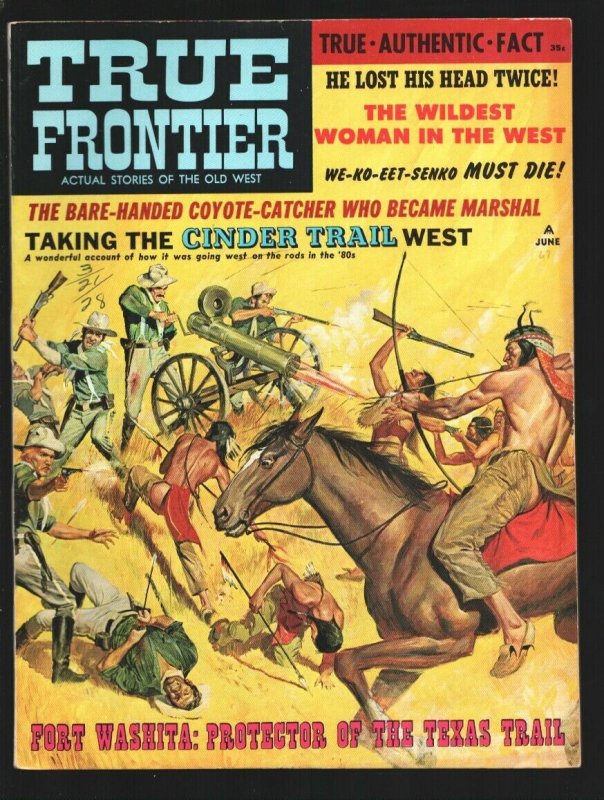 True Frontier #2 10/1967-Candar-John Wilkes Booth-Al Jennings-Tom Horn-VG