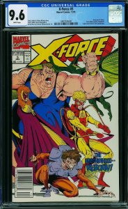 X-Force #5 (1991) CGC 9.6 NM+
