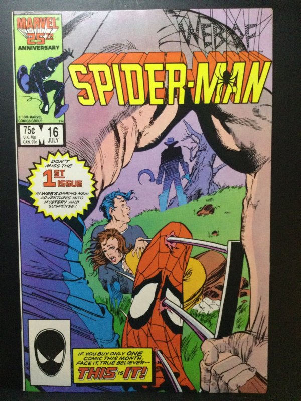 Web of Spider-Man #16 Direct Edition (1986)