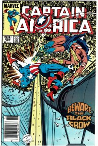 Captain America #292 Newsstand  NM-