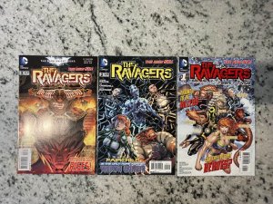 3 The Ravagers DC Comic Books # 1 2 3 Superman Batman Flash Aquaman Atom 64 J854