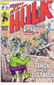 Incredible Hulk #133 (Nov-70) FN/VF Mid-High-Grade Hulk