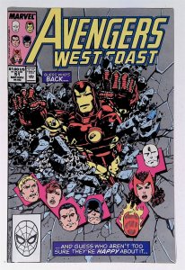 Avengers West Coast #51 (Nov 1989, Marvel) 8.0 VF