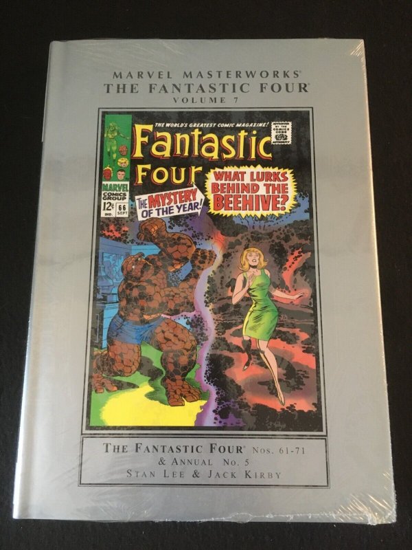 MARVEL MASTERWORKS: FANTASTIC FOUR Vol. 7 Sealed Hardcover 