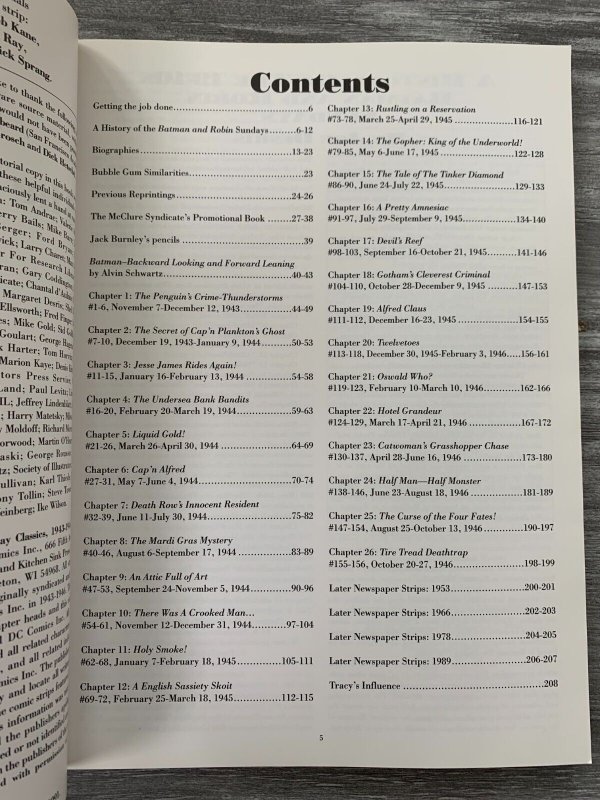 1991 BATMAN The Sunday Classics 1943-46 SC VF- 7.5 1st DC/Kitchen Sink 208pgs