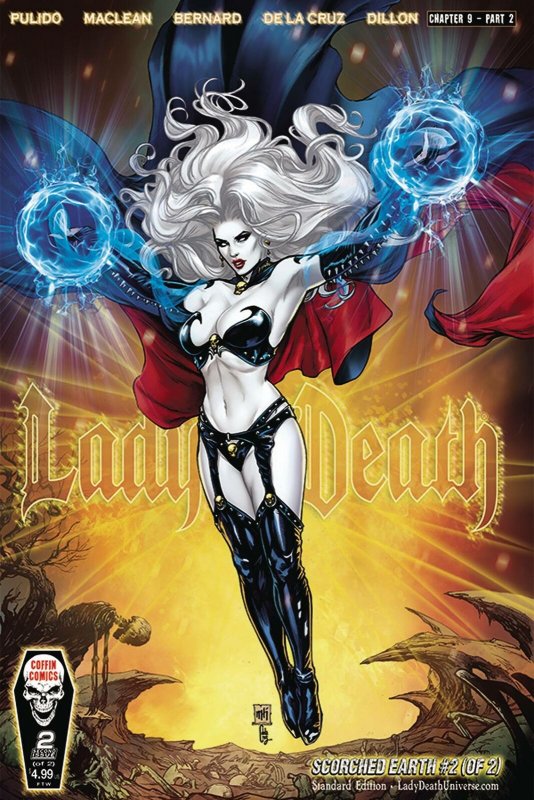 Lady Death Scorched Earth #2 Standard Edition (Coffin, 2020) NM