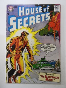 House of Secrets #8 (1958) The Electrified Man! Sharp VG Condition!