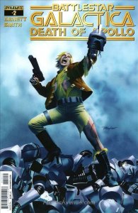 (Classic) Battlestar Galactica: The Death of Apollo #2A VF; Dynamite | save on s