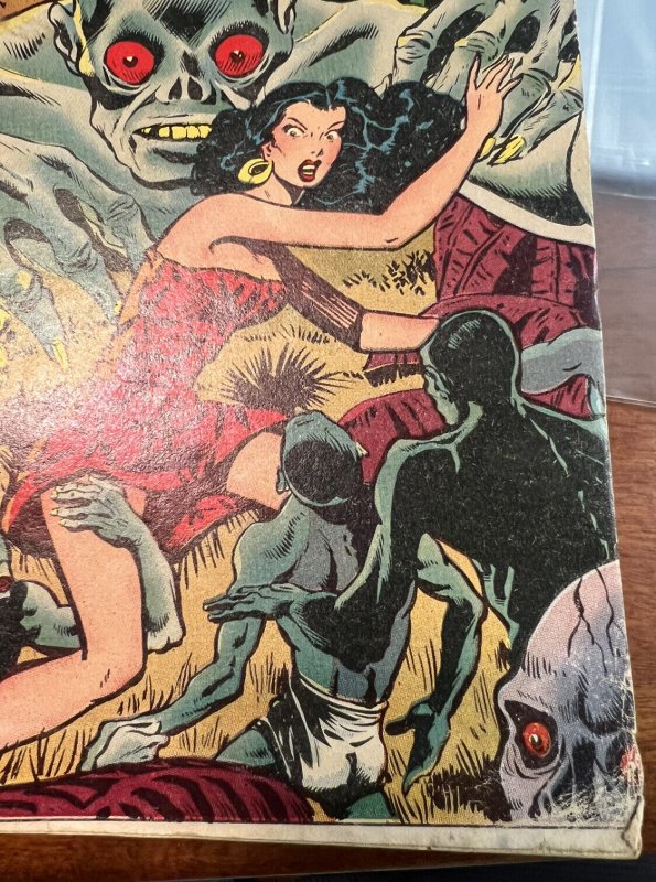 Voodoo #2 (1952 Ajax/Farrell) Pre-Code Horror Comic please see all pictures 