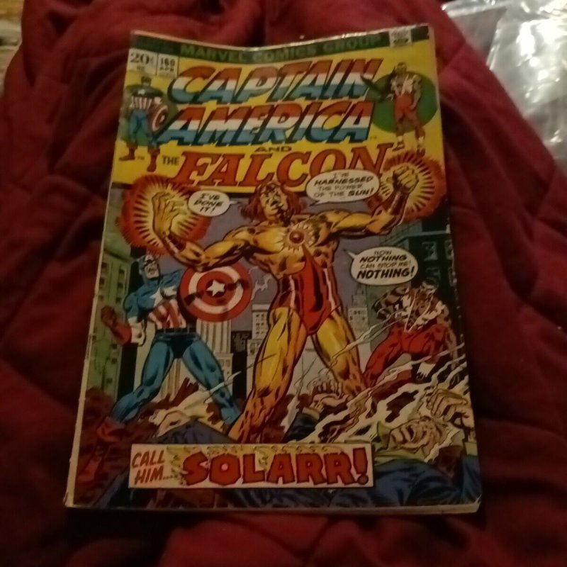 Captain America 122 160 163 206 211 Bronze Age Comics Lot Run Set Collection