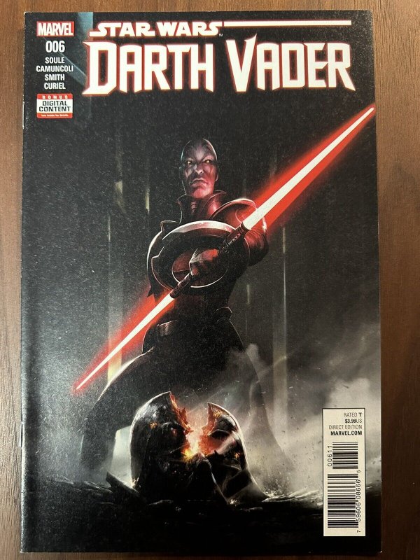 Star Wars Darth Vader #6 VF/NM 1st Full App. The Grand Inquisitor (Marvel 2017)