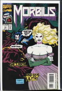 Morbius: The Living Vampire #13 (1993) Morbius