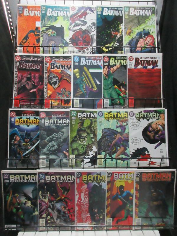 Detective Comics (DC 1981-2010) Mini-Library of 84Diff from #499-872 Thrillers!