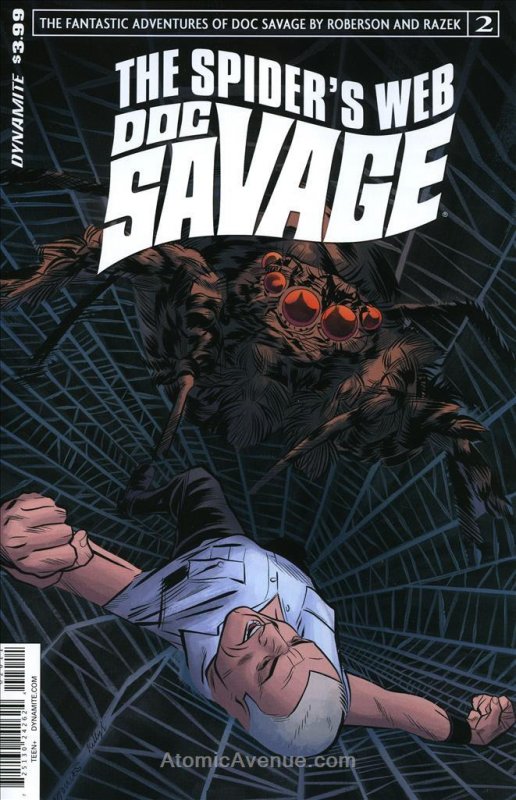 Doc Savage: The Spider's Web #2A VF/NM ; Dynamite