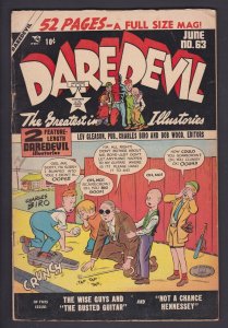 Daredevil Comics #63 1950 Lev Gleason 4.5 Very Good+