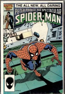 The Spectacular Spider-Man #114 (1986) Spider-Man