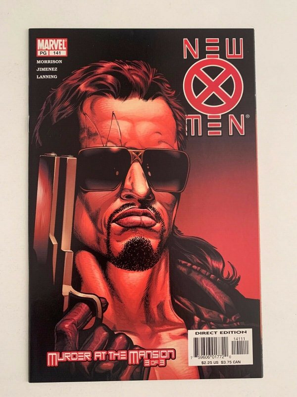 New X-Men #141 Murder at the Mansion 3 of 3  2001 Marvel Comics NM 