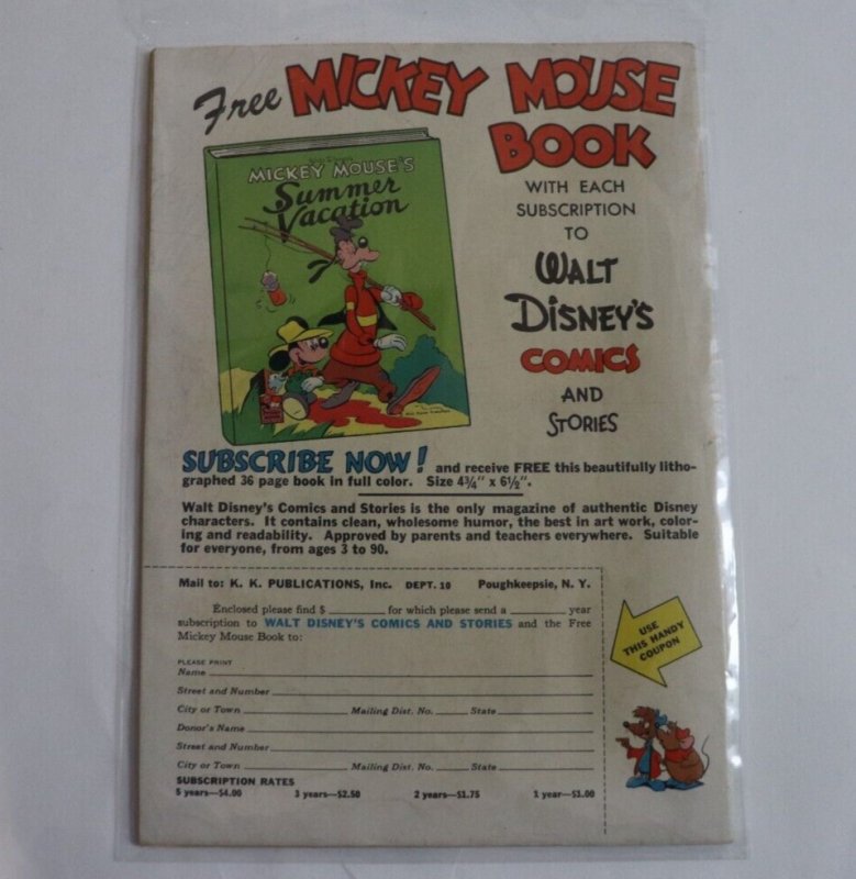 Walt Disney Comics and Stories October 1951 #133 Donald Duck Carl Barks