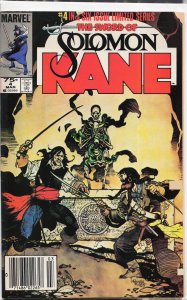 The Sword of Solomon Kane #4 (1986) Solomon Kane