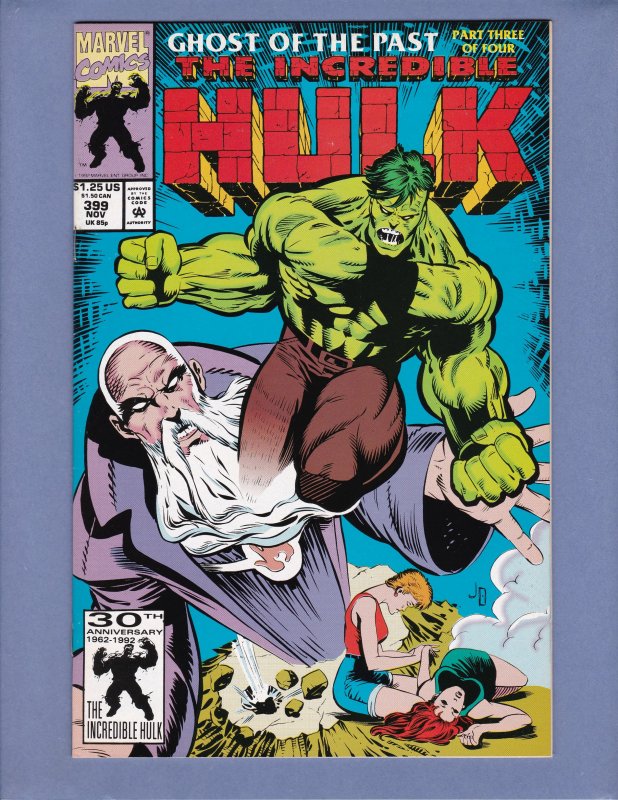 Incredible Hulk #399 NM- Dr Strange Leader Marvel 1992