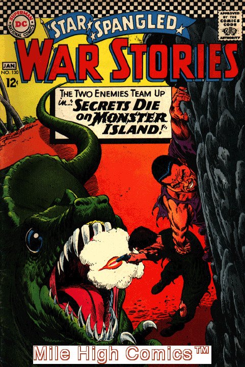 STAR SPANGLED WAR STORIES (1952 Series) #130 Very Good Comics Book