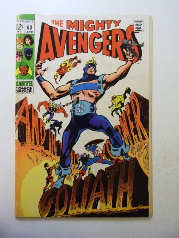 The Avengers #63 (1969) FN Condition