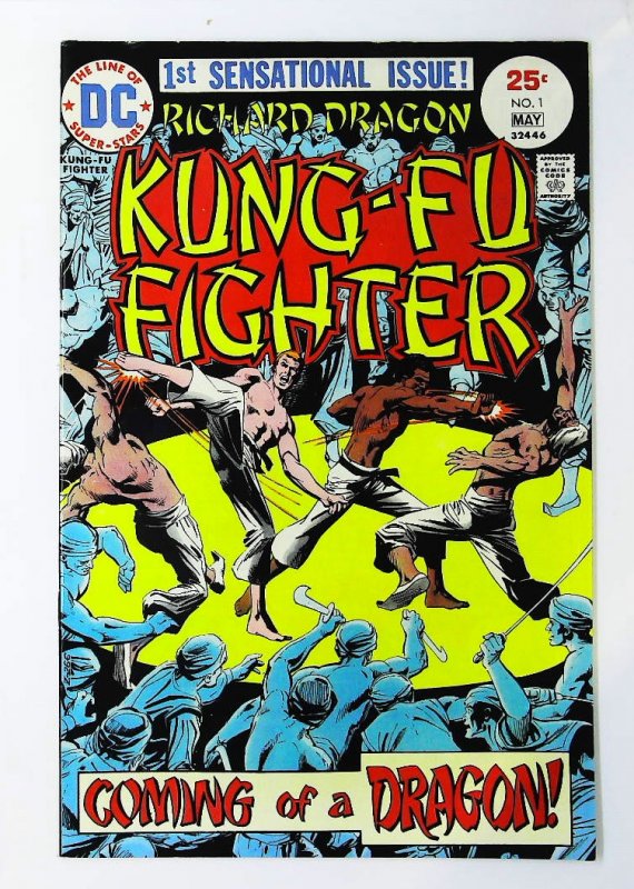 Richard Dragon: Kung-Fu Fighter #1, VF+ (Actual scan)