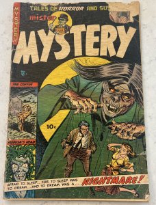Mister Mystery #15 1954 Aragon Magazines Pre Code Horror, Please see all pics! 