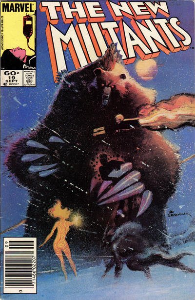 New Mutants, The #19 (Newsstand) FN ; Marvel | Claremont Sienkiewicz