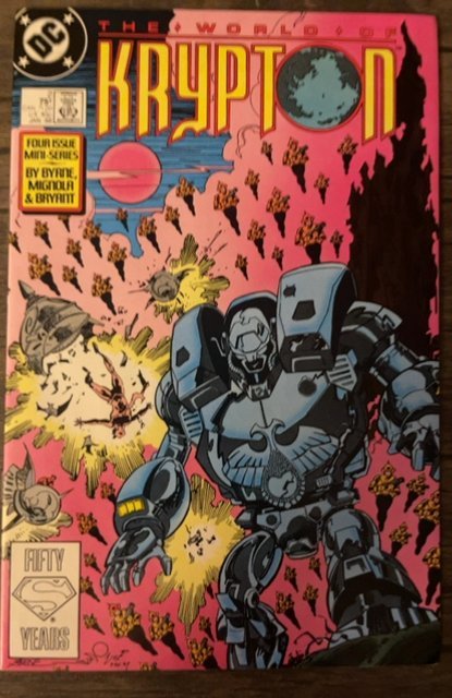 World of Krypton #1-#4 Set (1987)