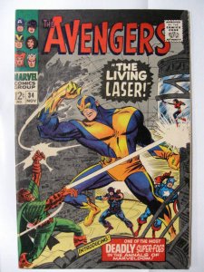 AVENGERS #34 vf Overstreet Price Guide priced at $55