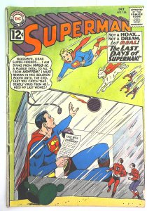 Superman (1939 series)  #156, VG+ (Actual scan)