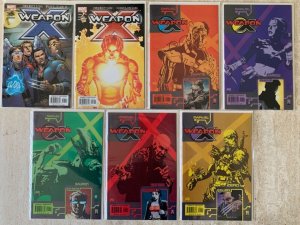 WEAPON X 1-20, 22-28 + WEAPON X 1-4 (1995) + 5 DRAFT ONE-SHOTS | 35 TOTAL