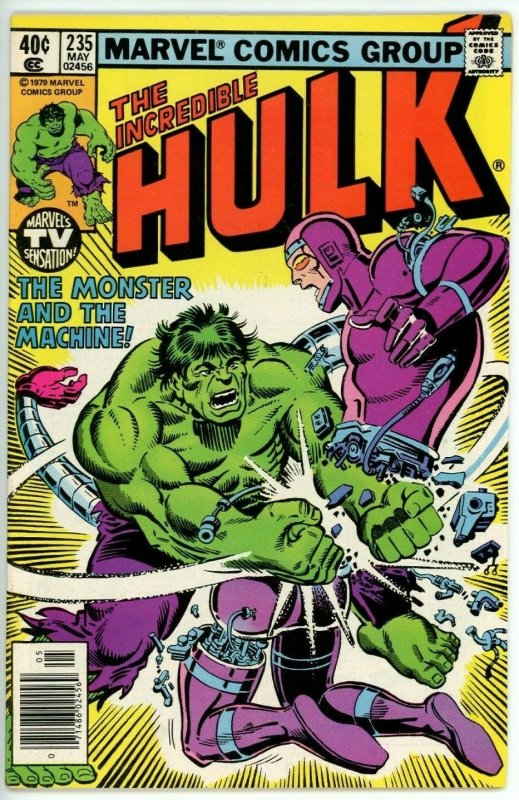 Incredible Hulk #235 (1962) - 7.0 FN/VF *The Monster and the Machine*