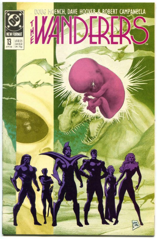 WANDERERS #13, VF/NM, Doug Moench, DC 1988 1989  more DC in store