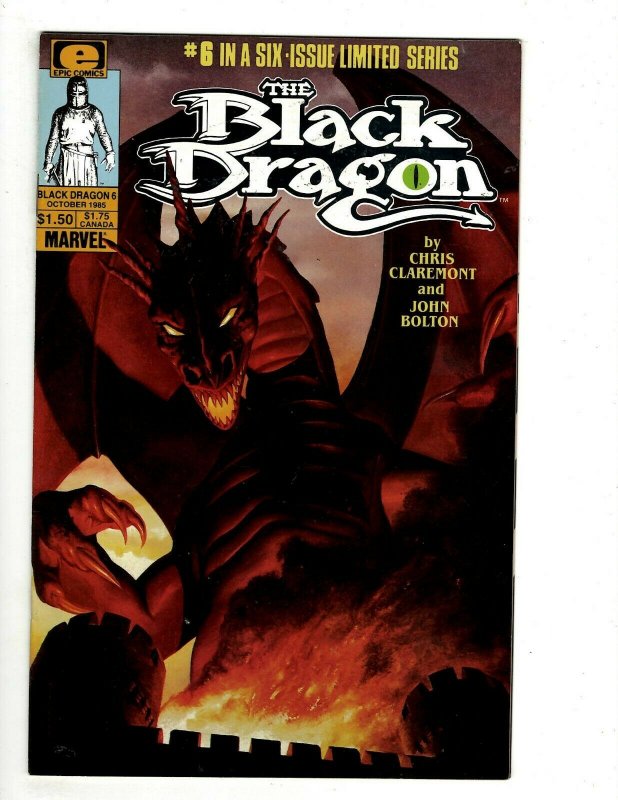 9 Marvel Comics Black Dragon # 1 2 3 4 5 6 + Elfquest 1 Six From Sirius 1 3 UD5