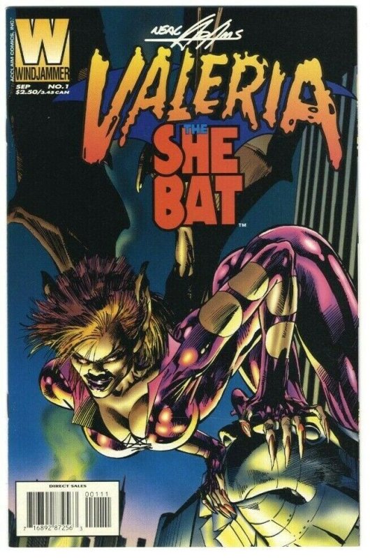 Valeria the She-Bat #1 - Windjammer/Acclaim Comics - September 1995