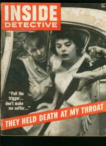 INSIDE DETECTIVE SEPT 1957-TERRORS TARGET-TRUE CRIME-MURDER FR