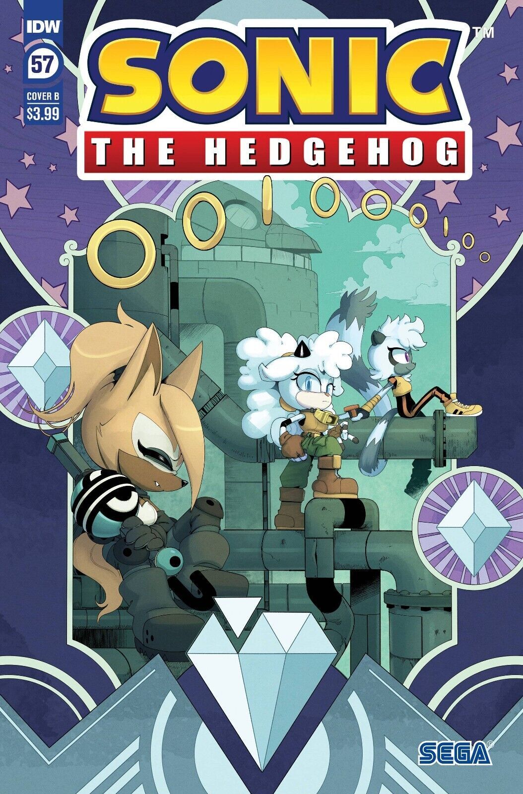 IDW Sonic Fan Annual 2023 Comic #5 - Cream the Buntective 2023