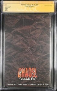 Homicide : Tears of the Dead  (1997)  # 1 (CGC 9.4 SS) Signed Pulido *Census = 3