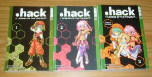 .hack//Legend of the Twilight 1-3: The by Hamazaki, Tatsuya