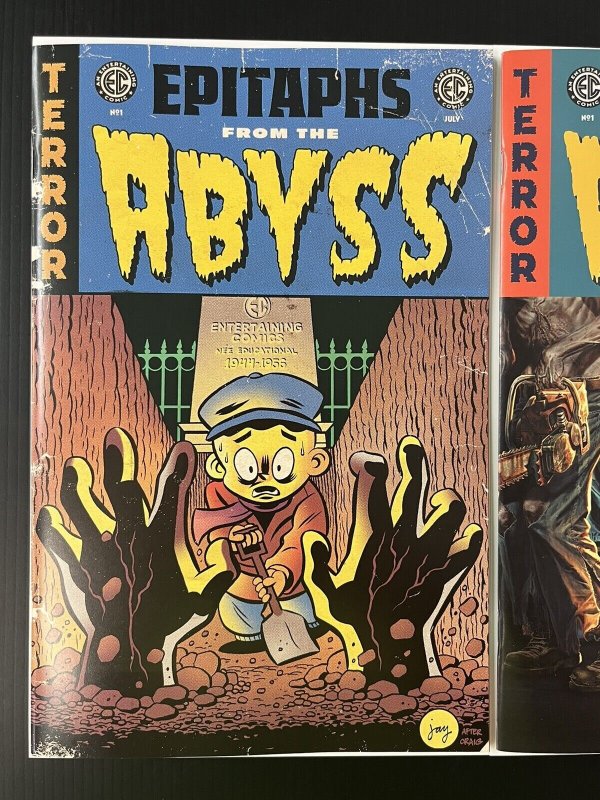 EC EPITAPHS FROM THE ABYSS #1 CVR A + 1:10 STEPHENS VAR IN-HAND 2024 PROSHIPPER